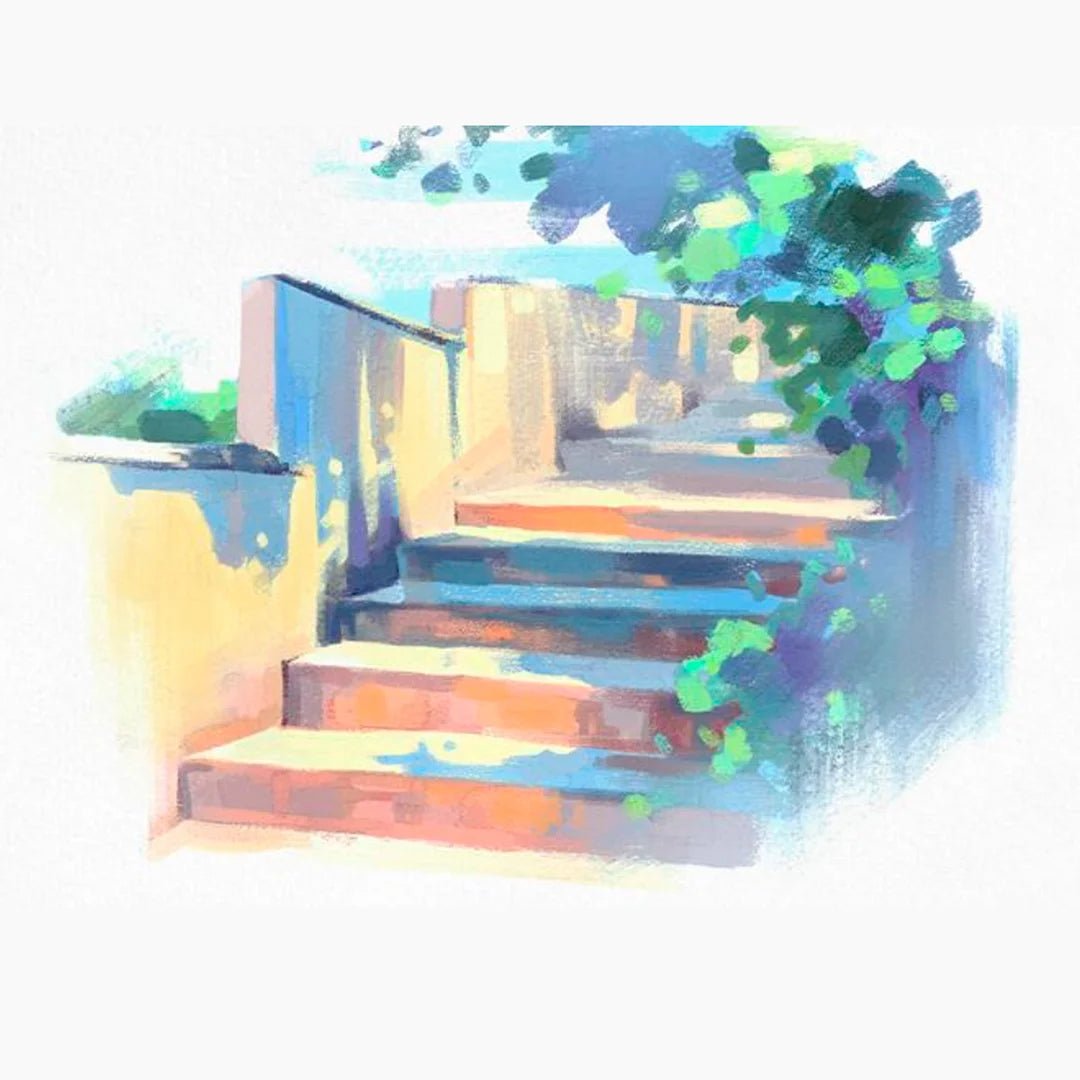 Gouache Brushes by PixelBuddha