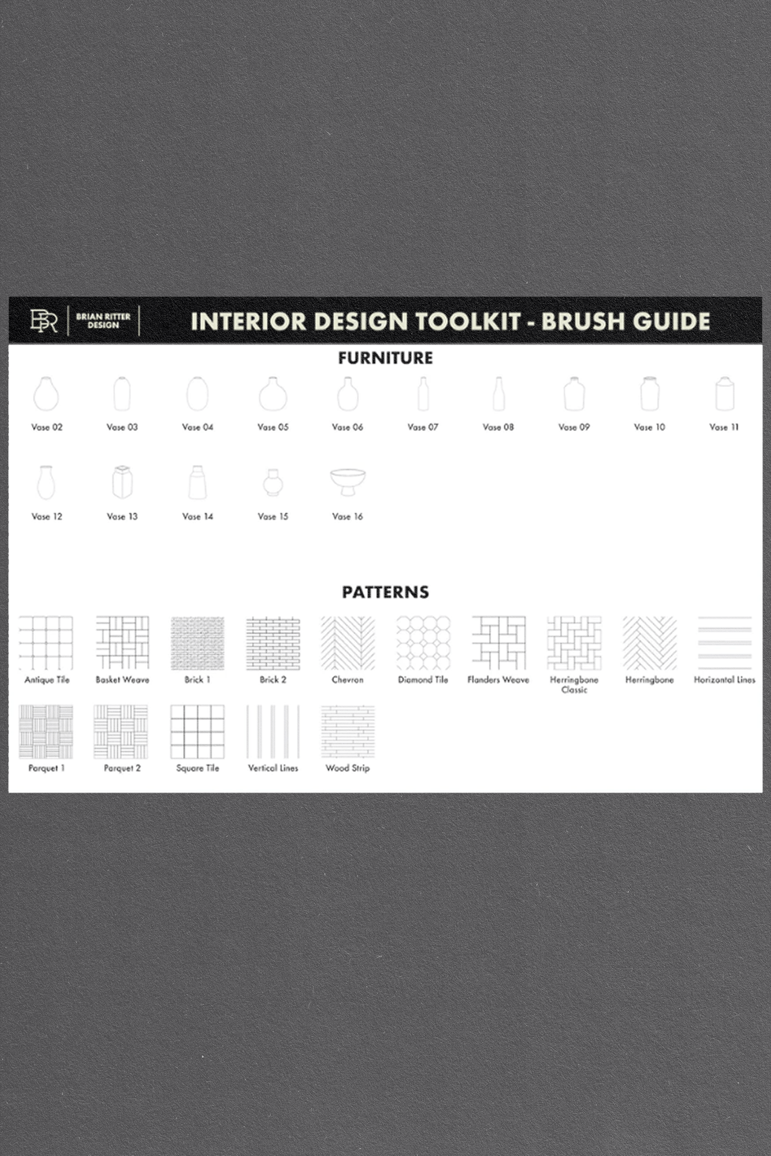 Interior Design ToolKit By Brian Ritter Design