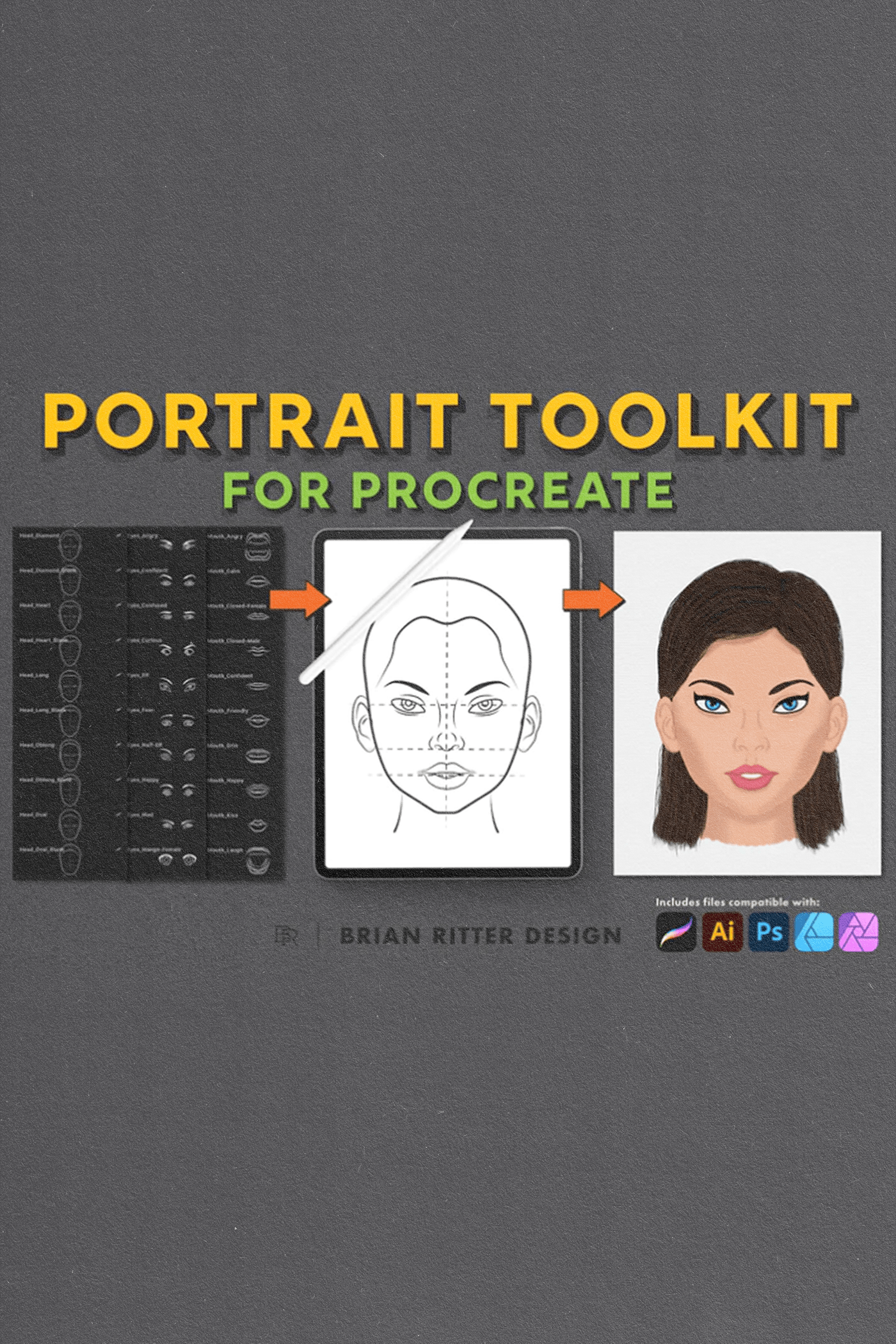 Portrait ToolKit by Brian Ritter Design