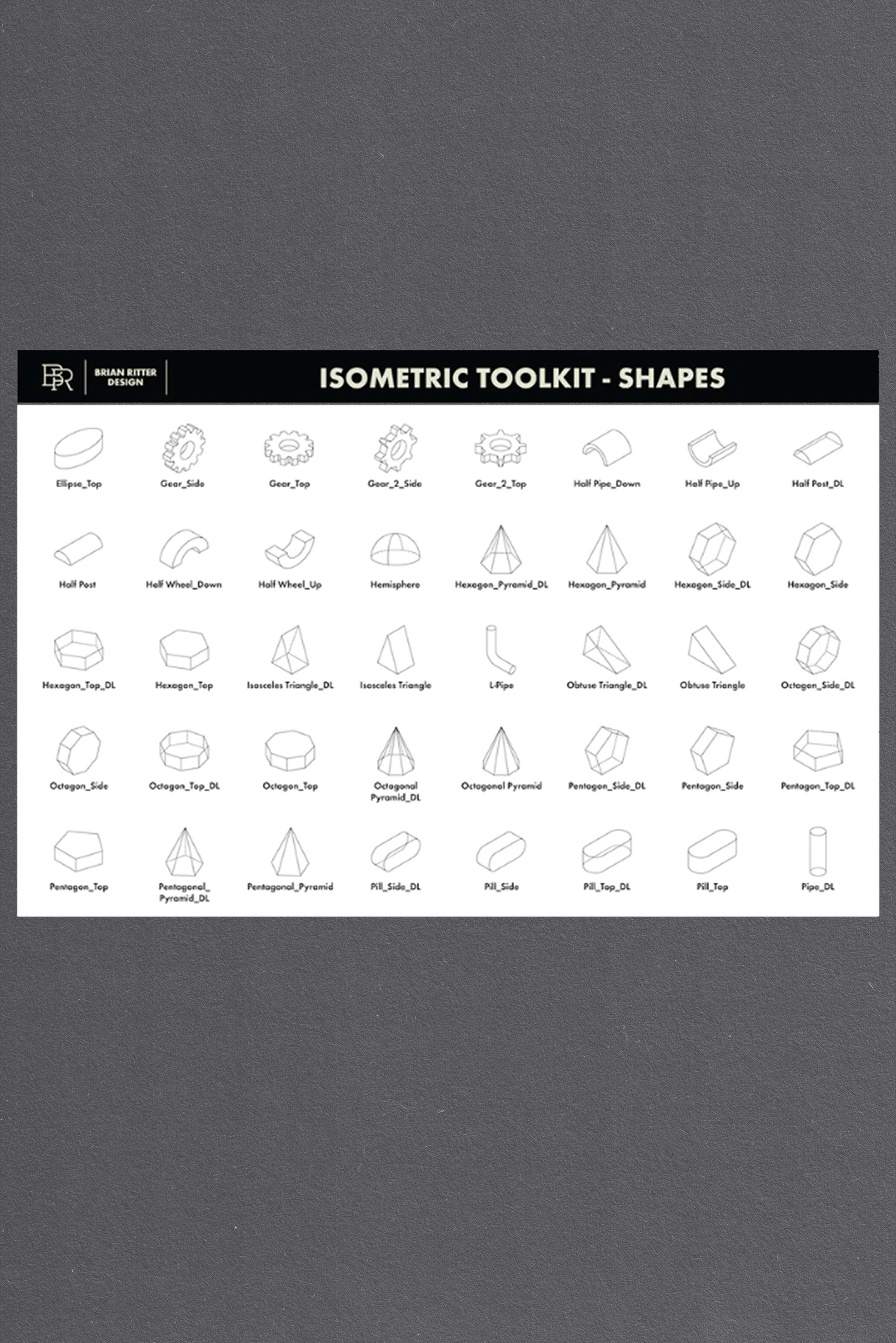 Isometric Toolkit by Brian Ritter Design