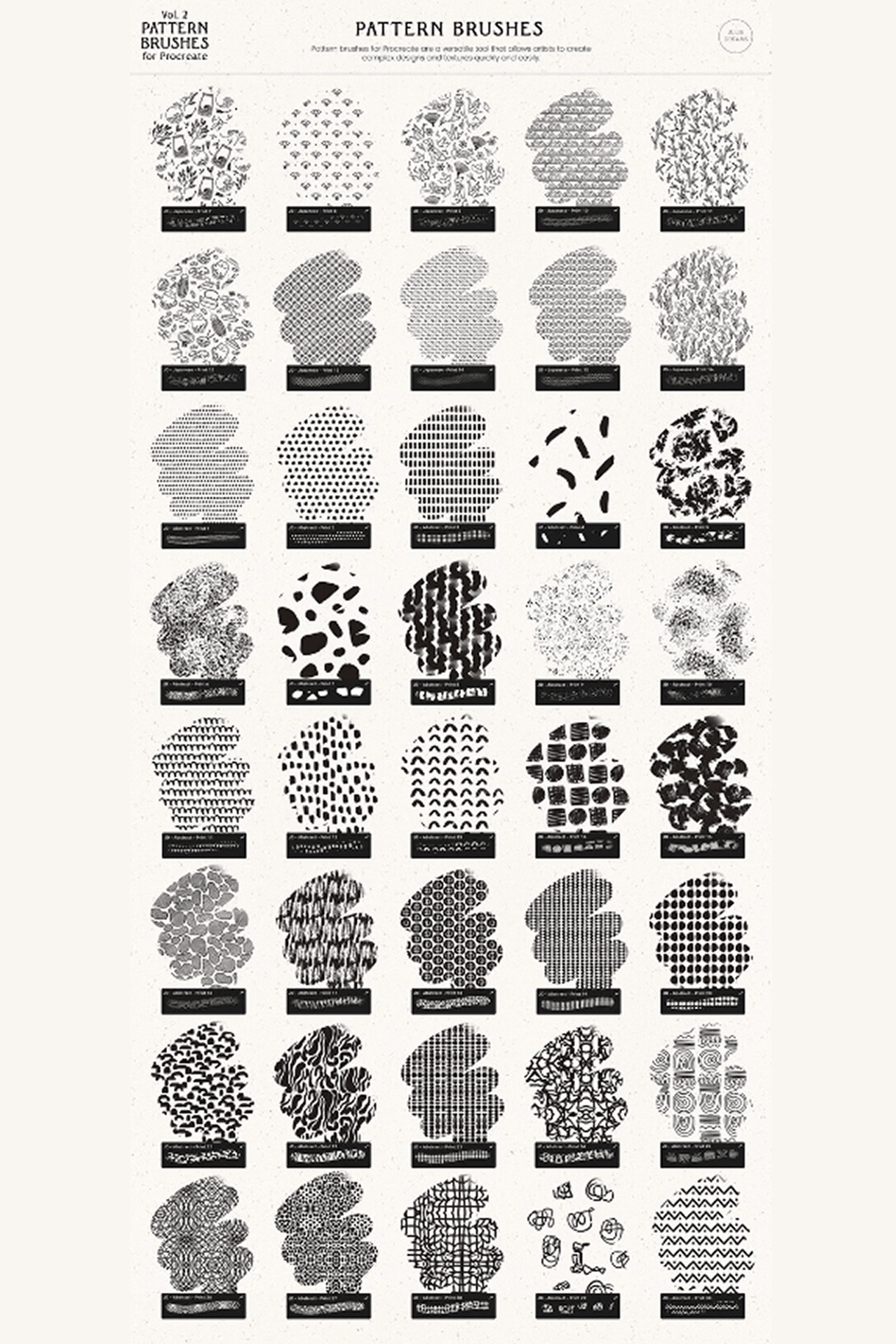 Pattern Brushes Vol 2 by Julia Dreams