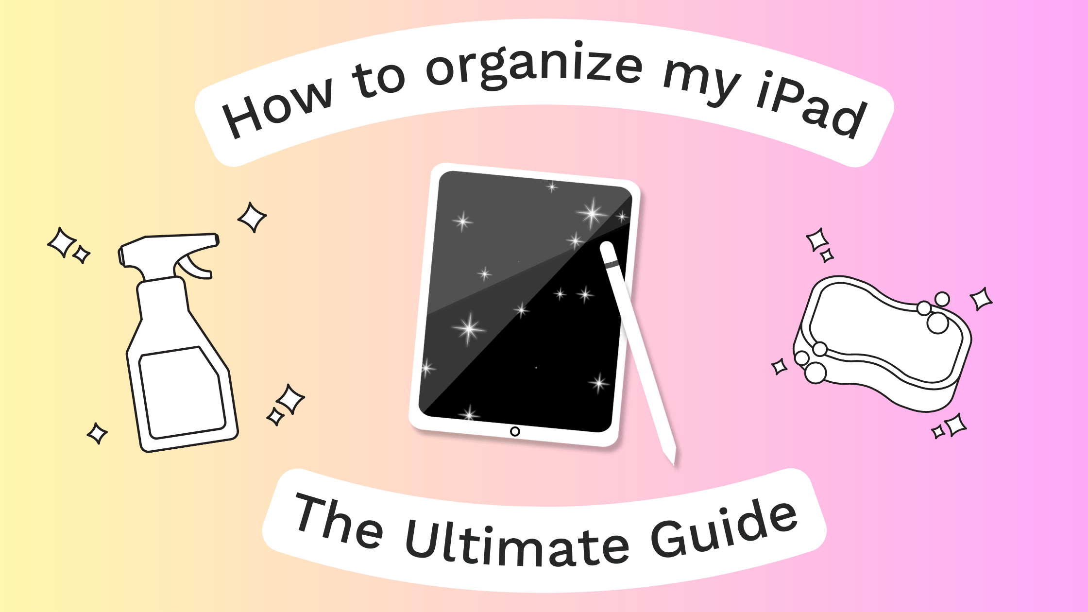 How to organize my ipad