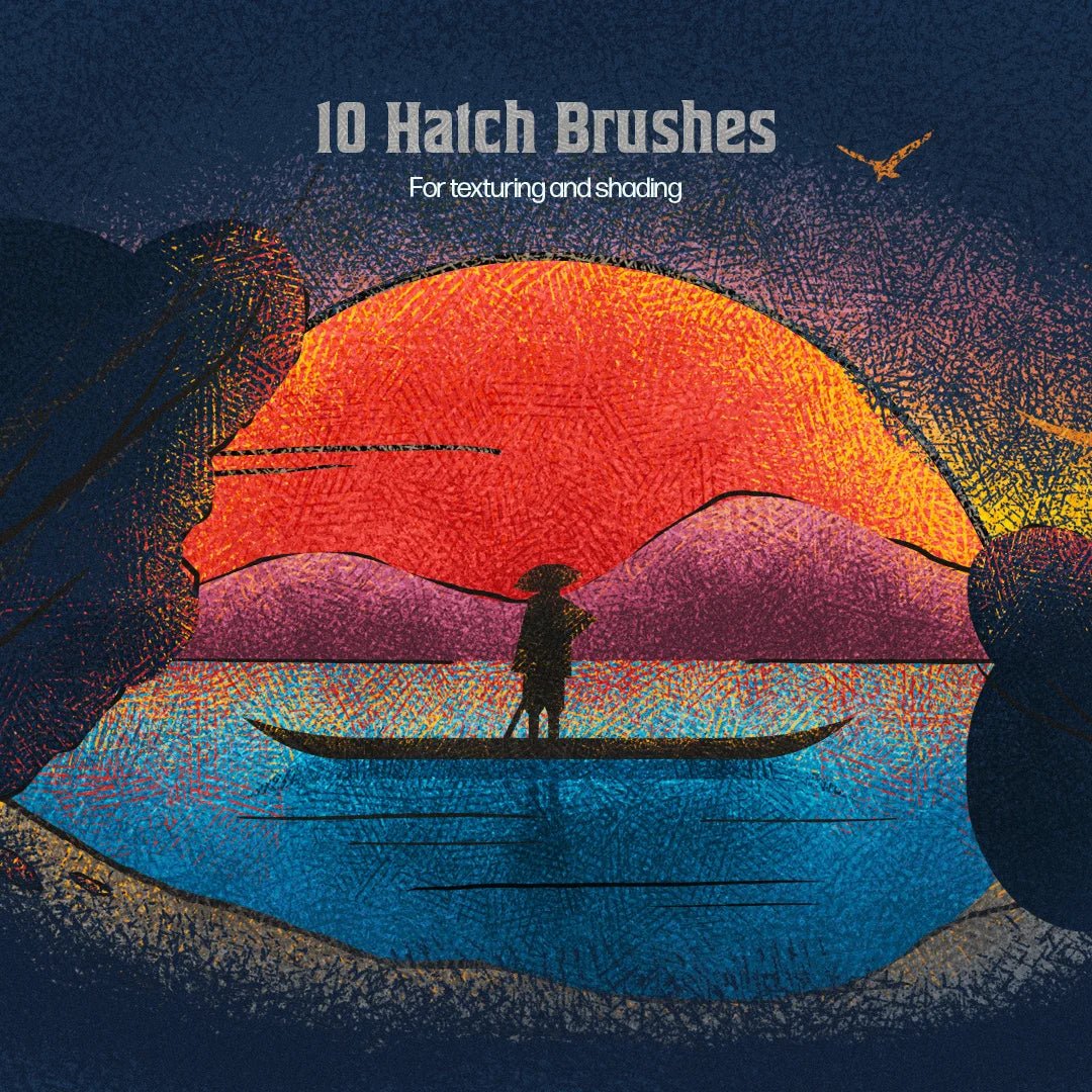Hatch Master Brushes von Brushapes