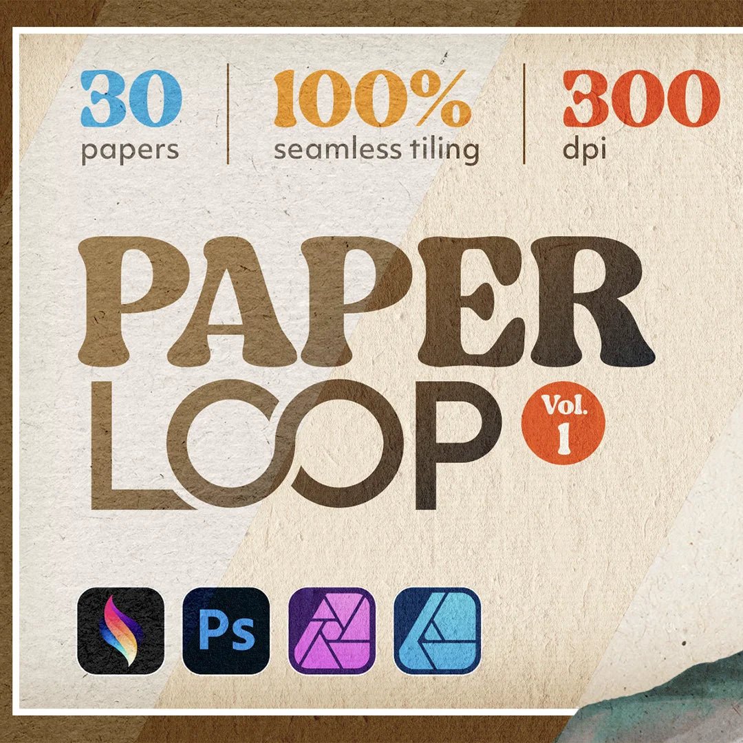 Paperloop-Papiertexturen – Band 1 von Green Room