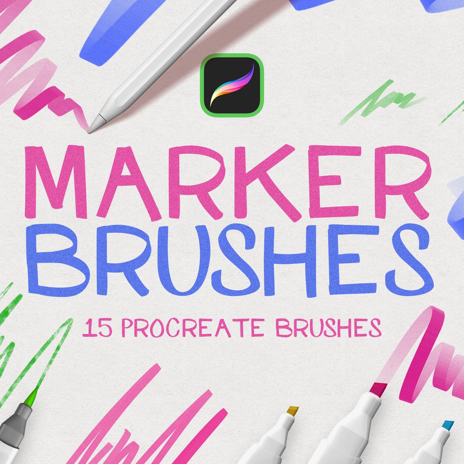 Marker Brushes By Andrew Skoch