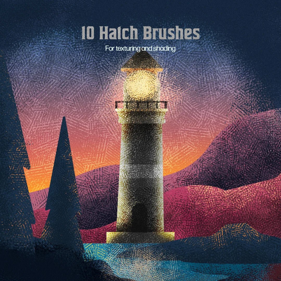 Hatch Master Brushes von Brushapes