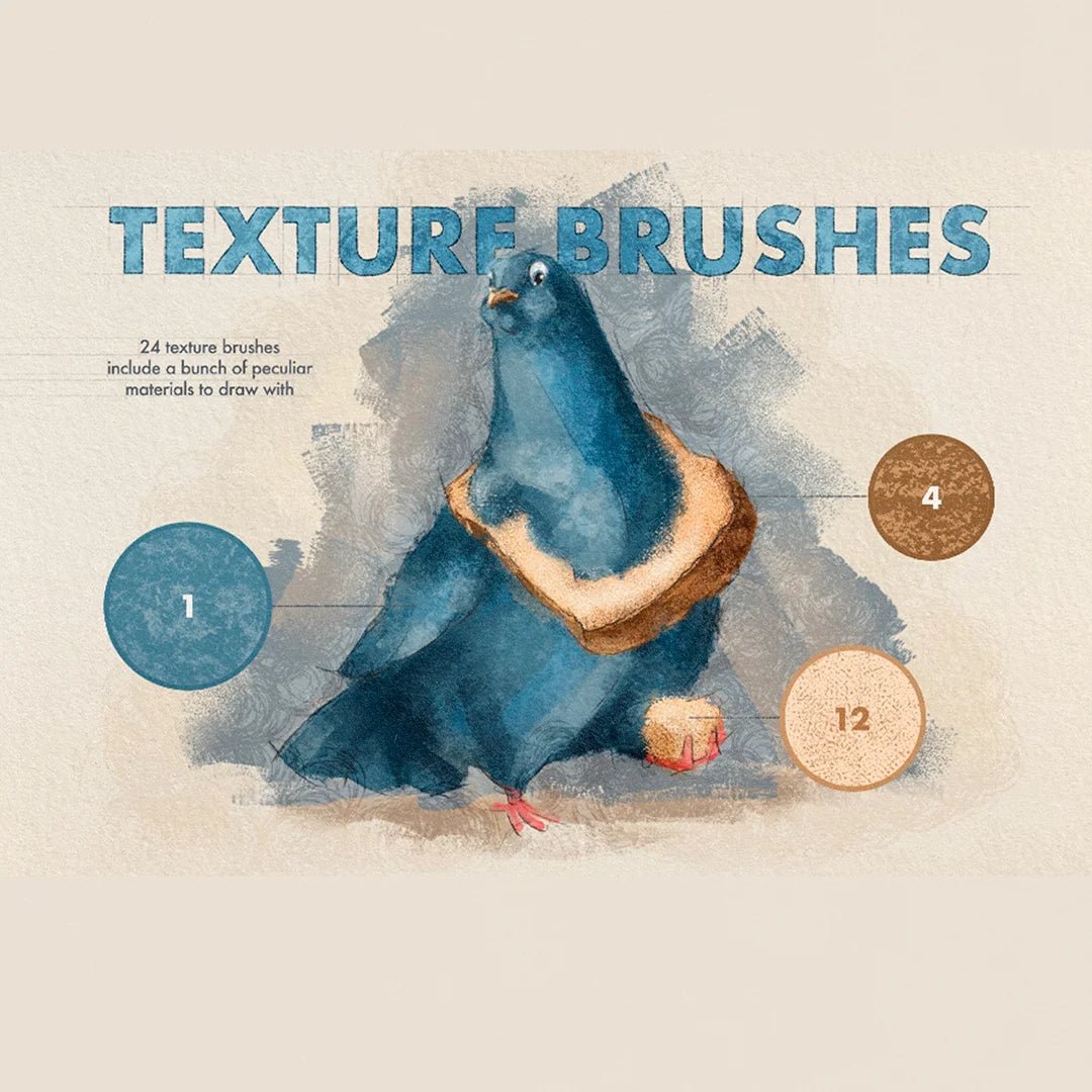 Artista Brushes by PixelBuddha