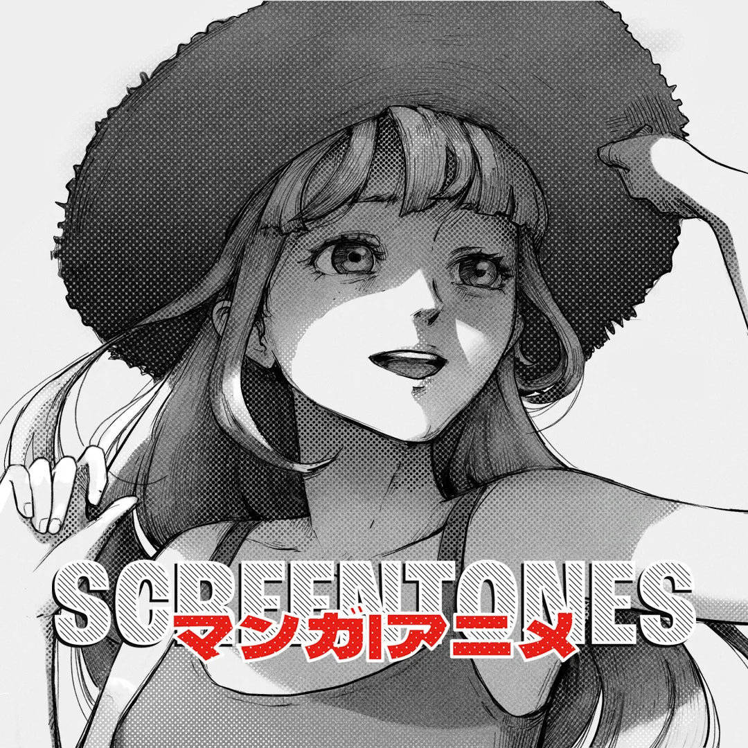 Manga Screentone-penselen van BrushApes
