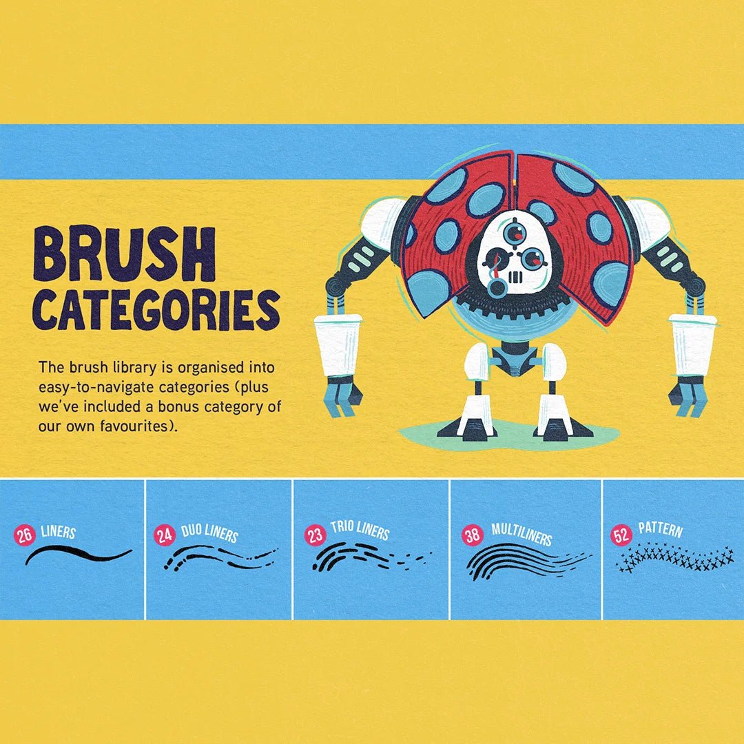 VOLT - Vector Brushes for Affinity Designer by GreenRoom