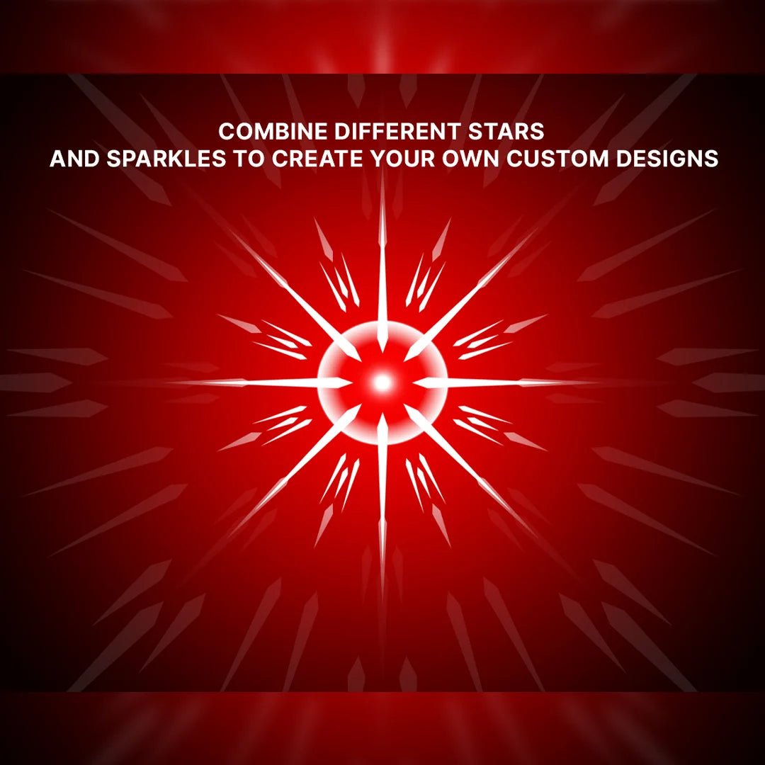 150 Star and Sparkle Toolkit for Radiant Designs by Reto Scheiweller