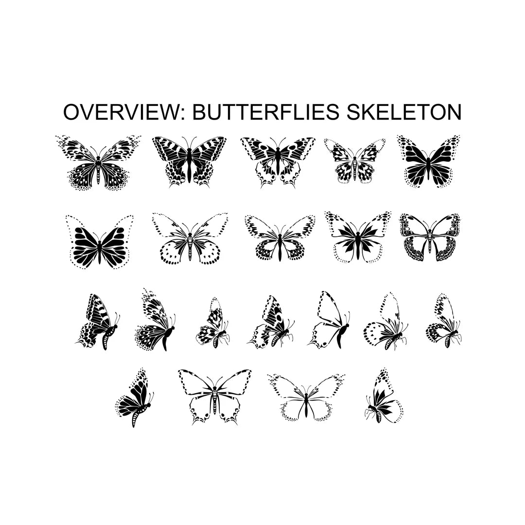 Wings and Butterflies Design Bundle by Reto Scheiweller