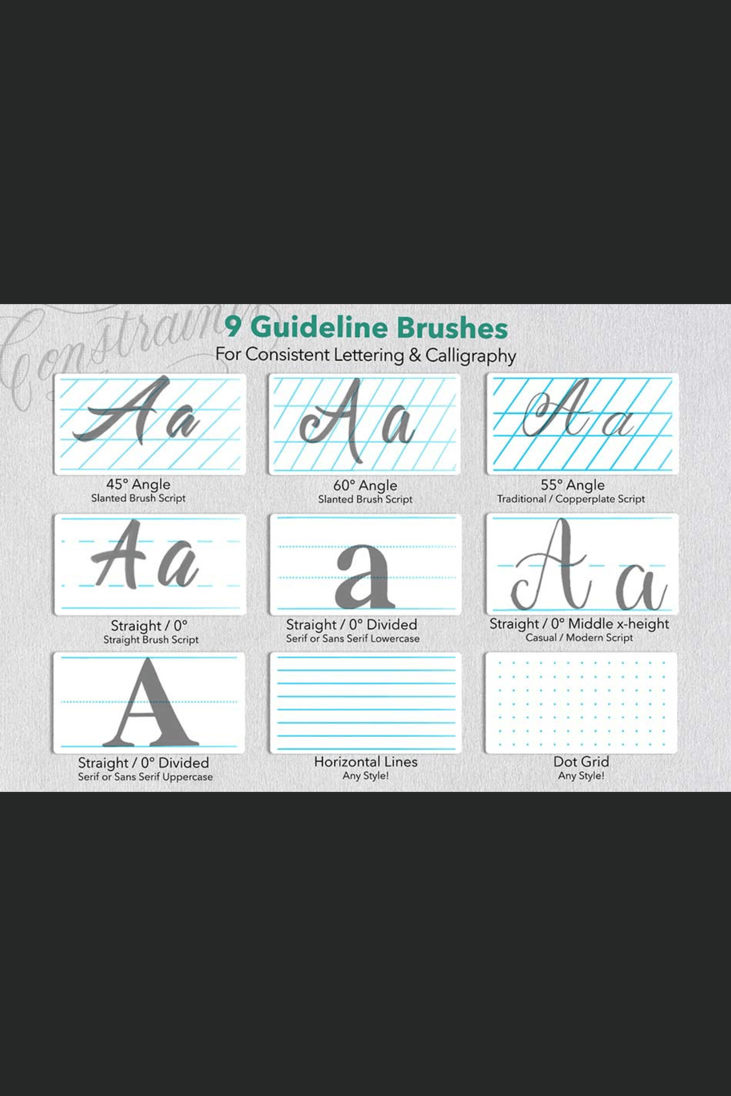 Essentials voor kalligrafie Toolkit door Ipad Kalligrafie