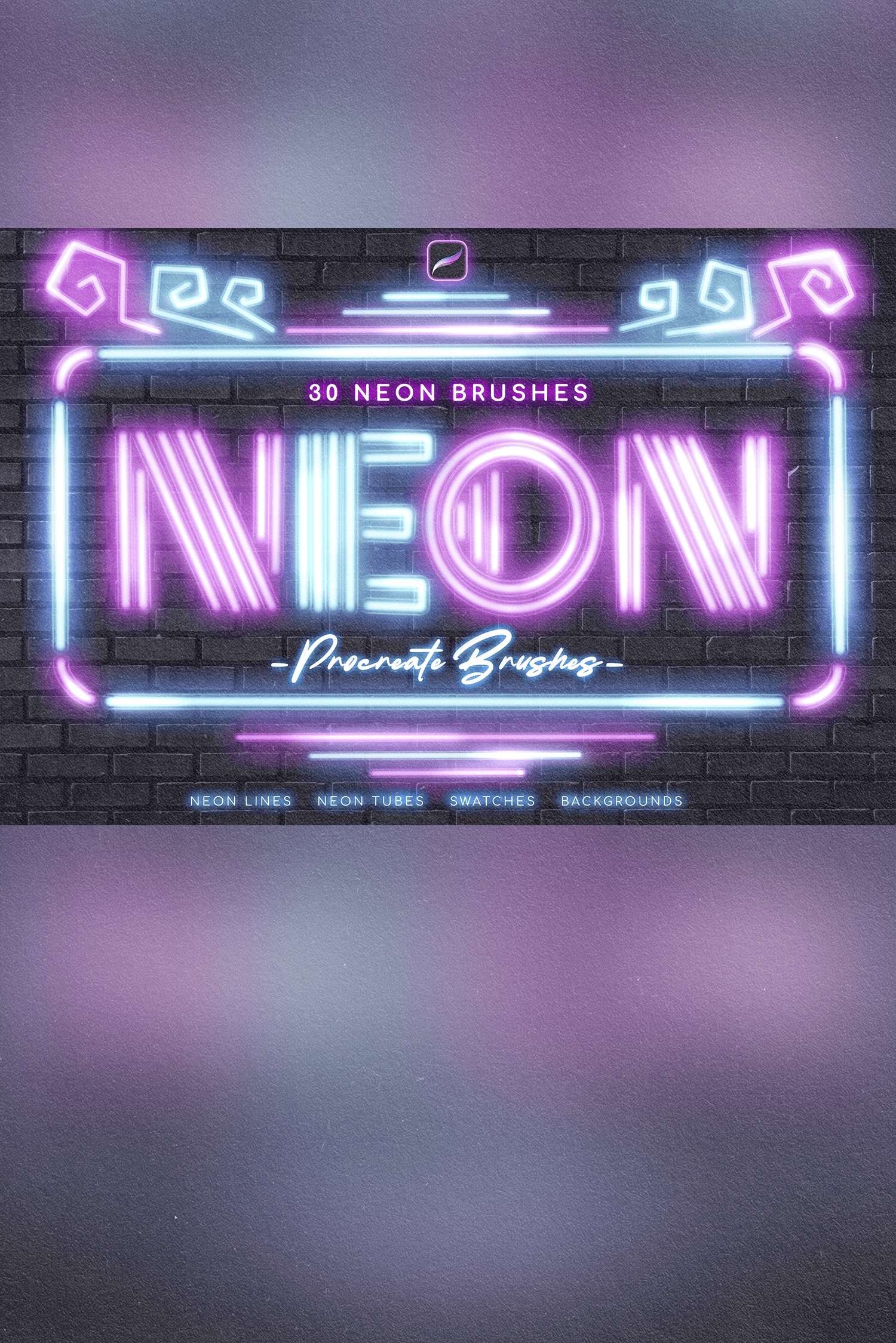 Neon Brushes By Andrew Skoch