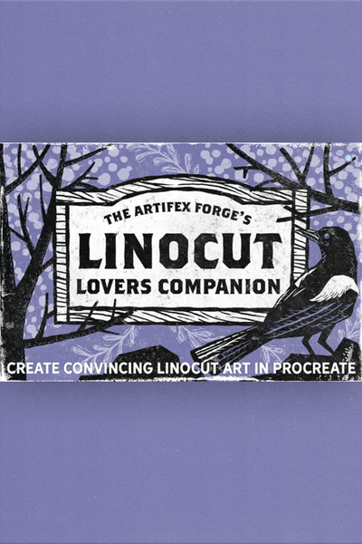 Digital Linocut  Buy Linocut Brushes for Affinity Designer - Artifex Forge
