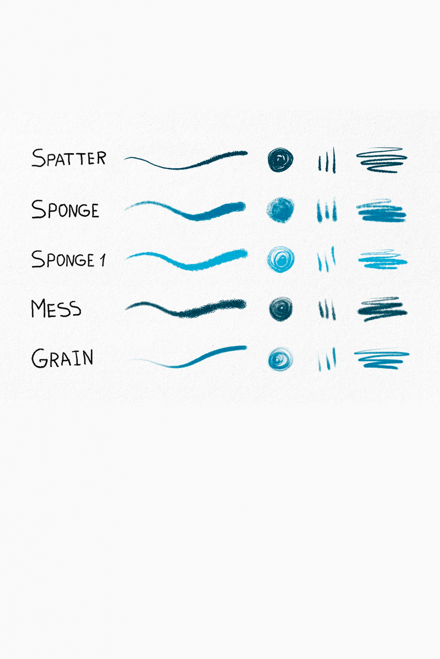 Hand-Drawn Brushes by PixelBuddha
