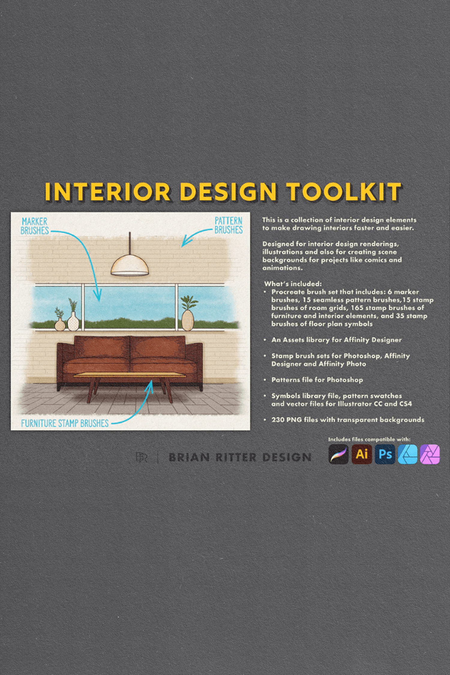 Interior Design ToolKit von Brian Ritter Design