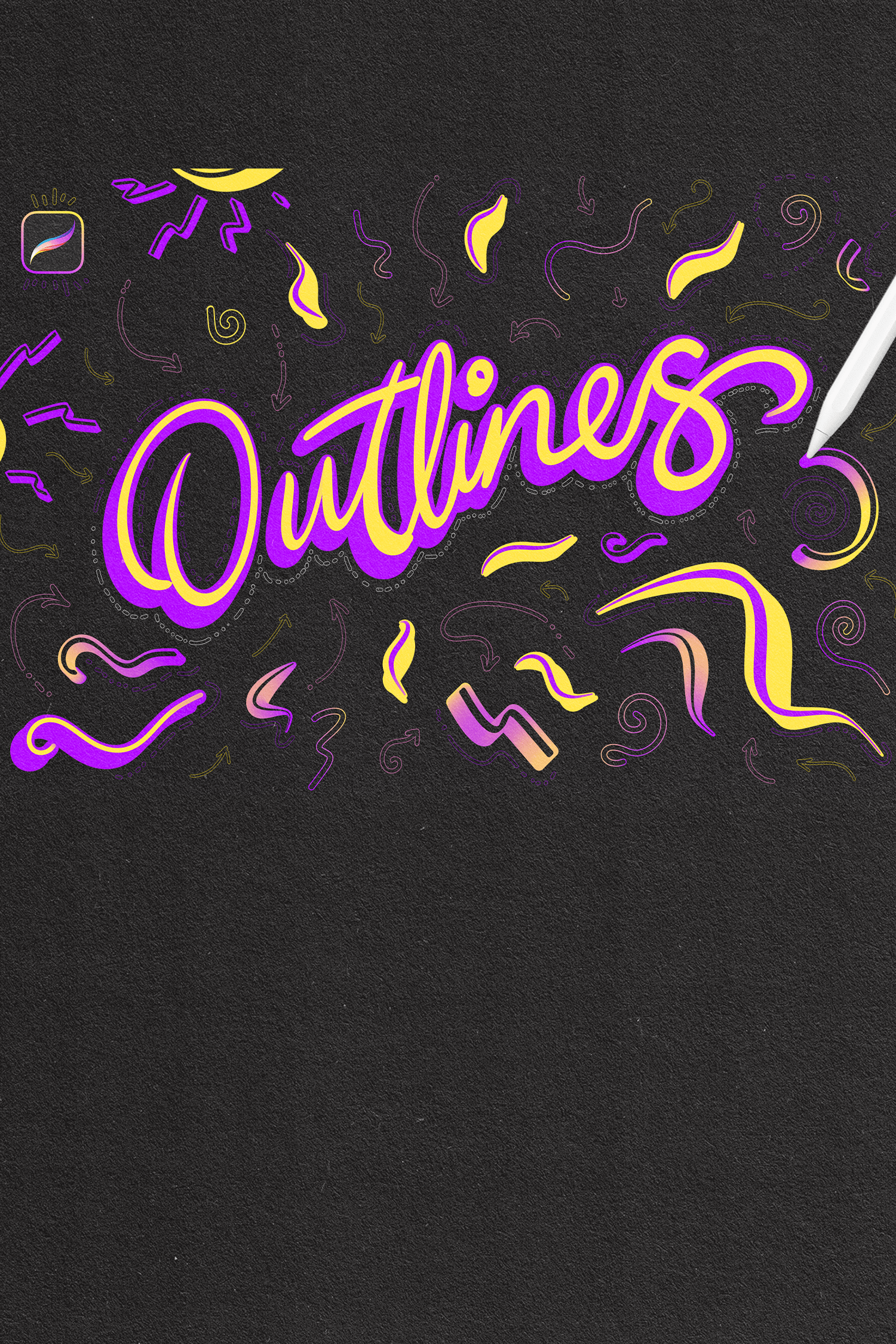 Outline Brushes By Andrew Skoch