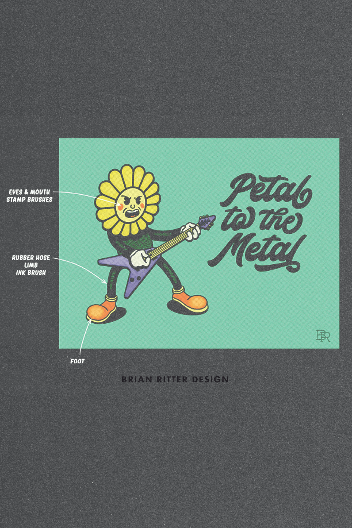 Retro Cartoon Mascot Toolkit by Brian Ritter Design