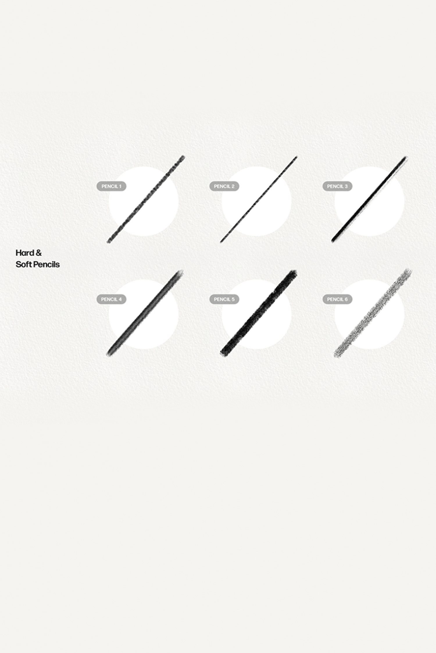 基本的な鉛筆ブラシ by PixelBuddha