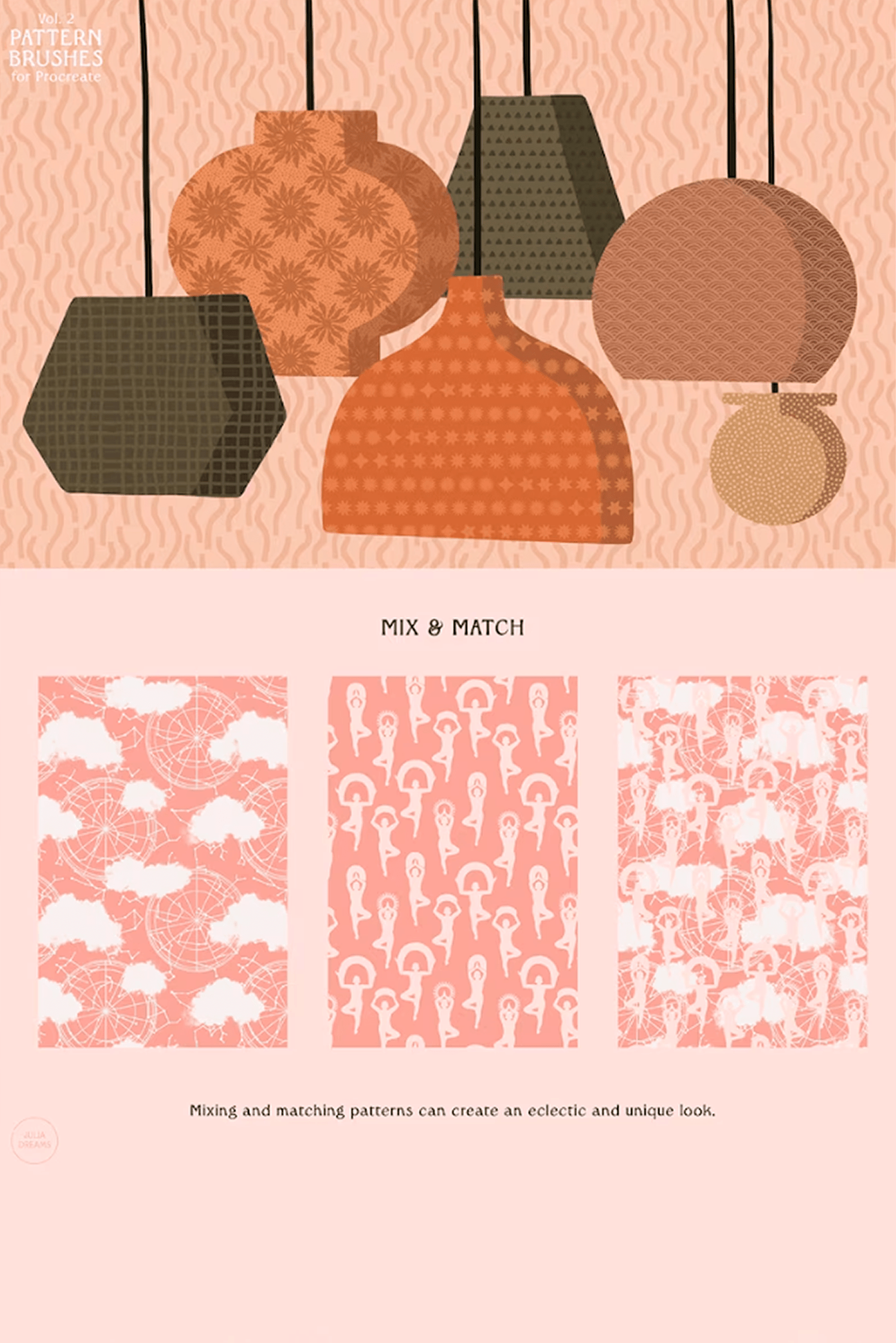 Pattern Brushes Vol 2 by Julia Dreams