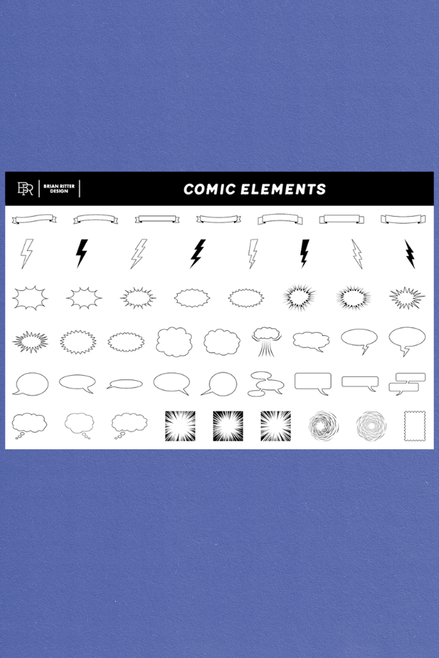 Comic Builder Toolkit by Brian Ritter Design