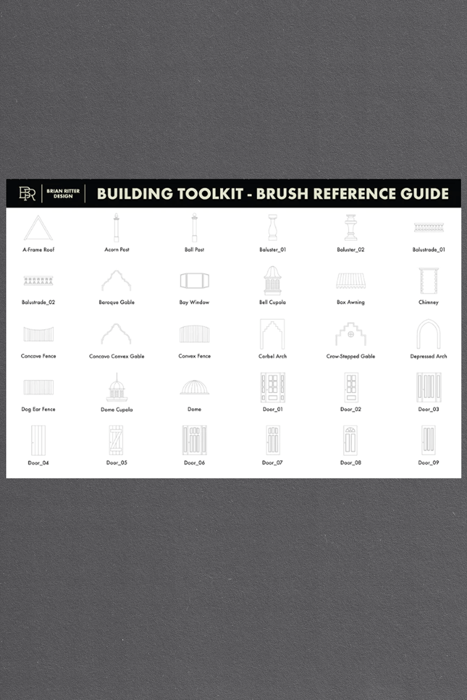 Buildings Toolkit by Brian Ritter Design