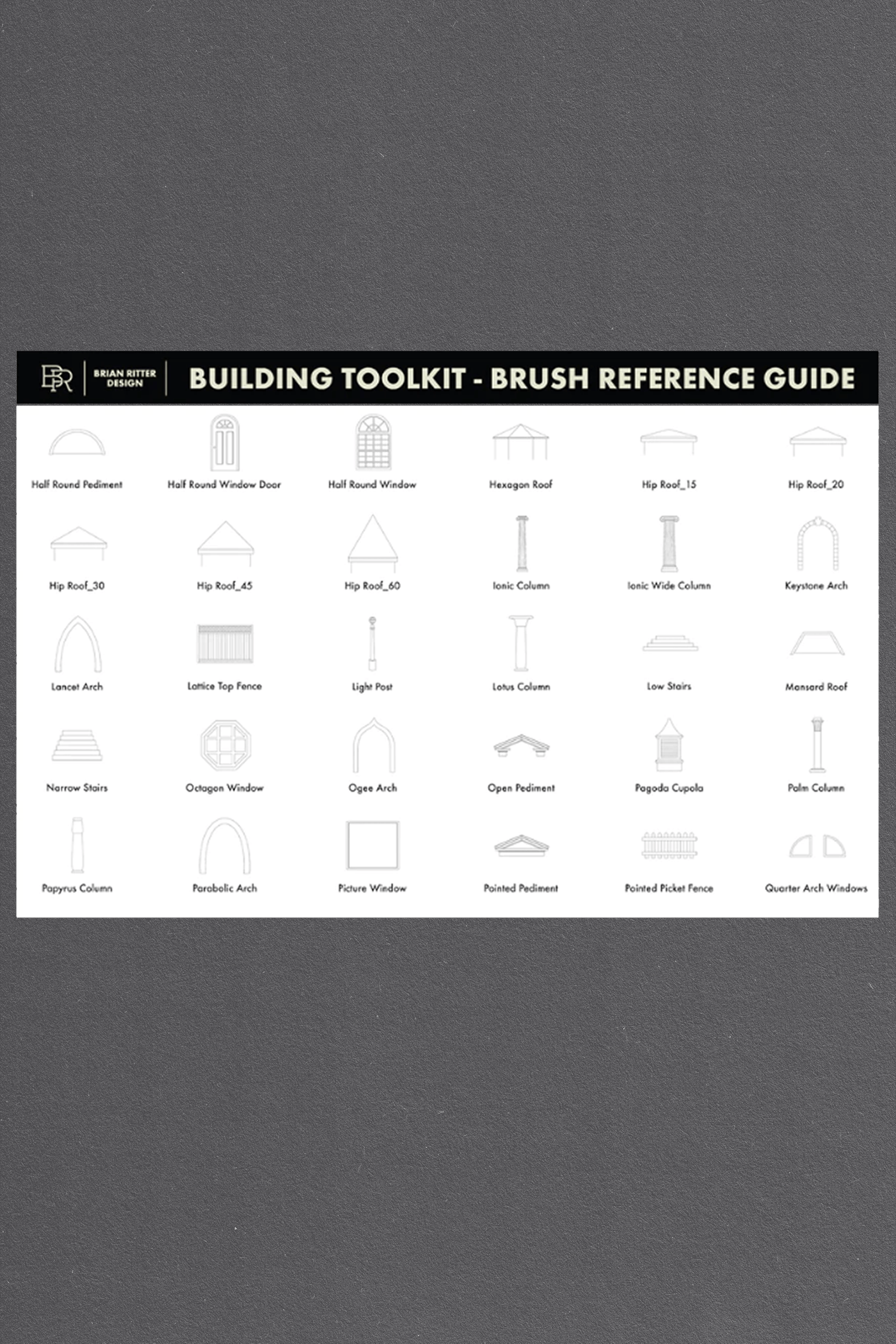 Buildings Toolkit by Brian Ritter Design